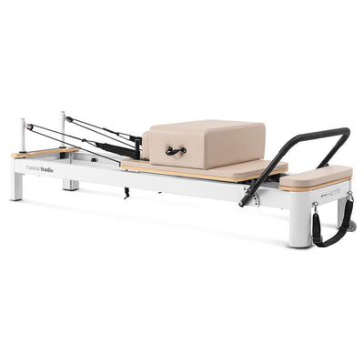 Studio Commercial Pilates Reformer Bed (Beige)