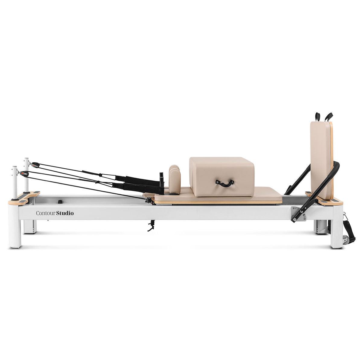 Studio Commercial Pilates Reformer Bed (Beige)