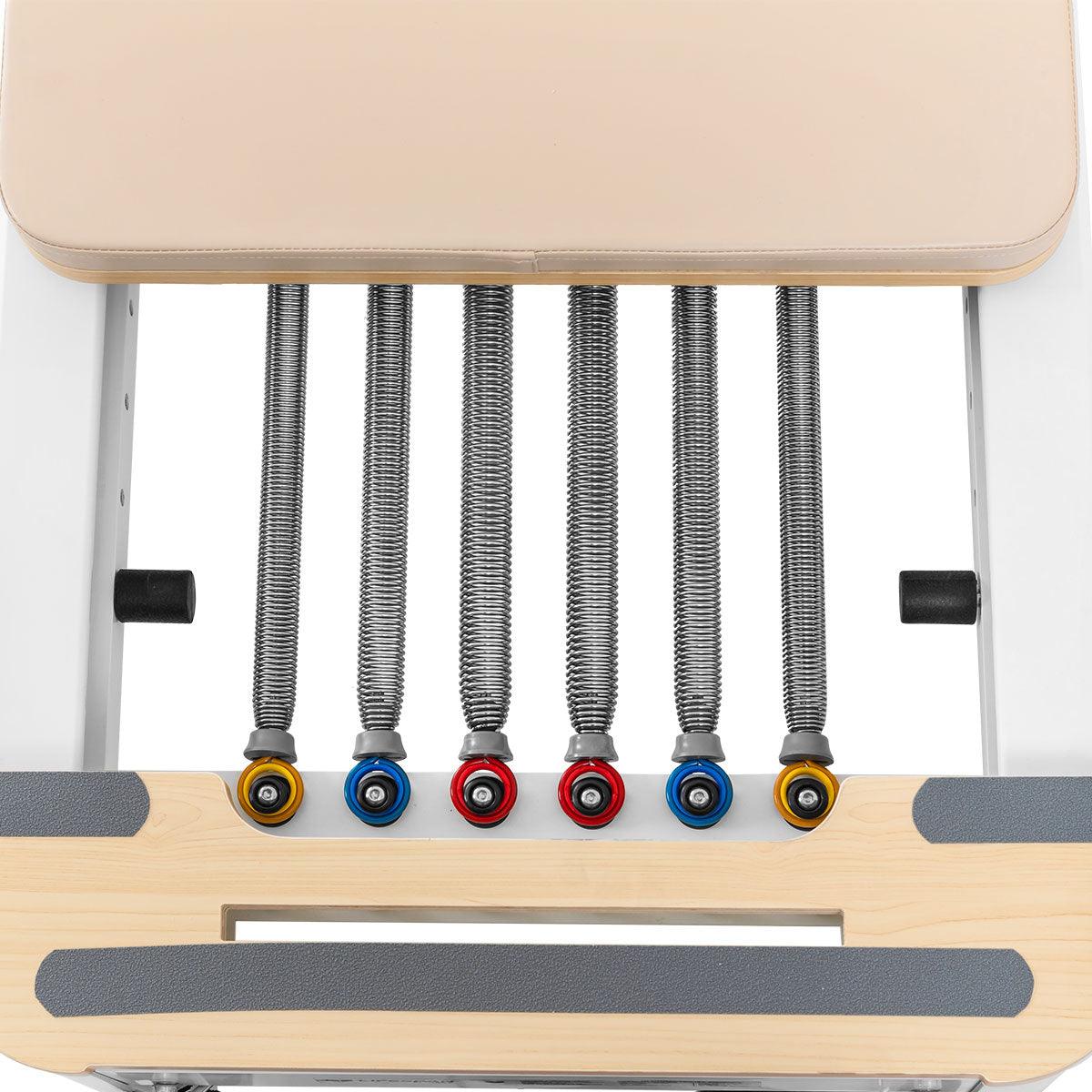 Studio Commercial Pilates Reformer Bed (Beige)