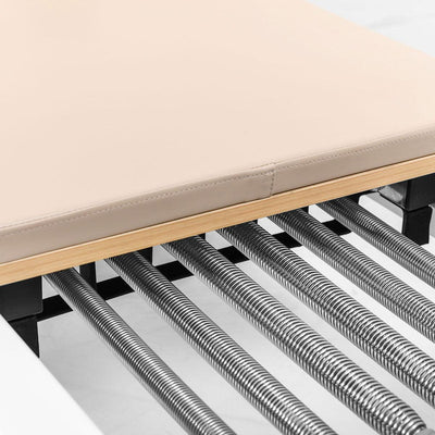 Studio Commercial Pilates Reformer Bed (Beige)